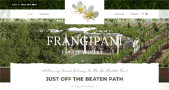 Desktop Screenshot of frangipaniwinery.com